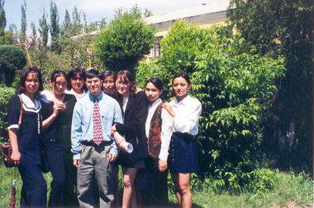 My Grade 9 students in June, 1999