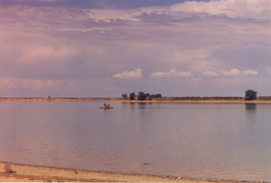Zhartas Lake outside of Karatau, Kazakhstan