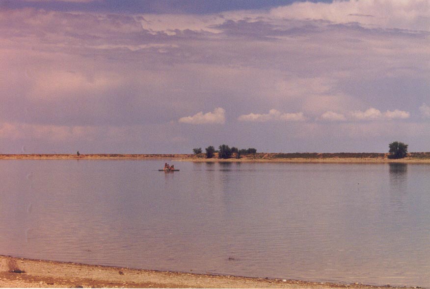 Zhartas Lake outside of Karatau, Kazakhstan