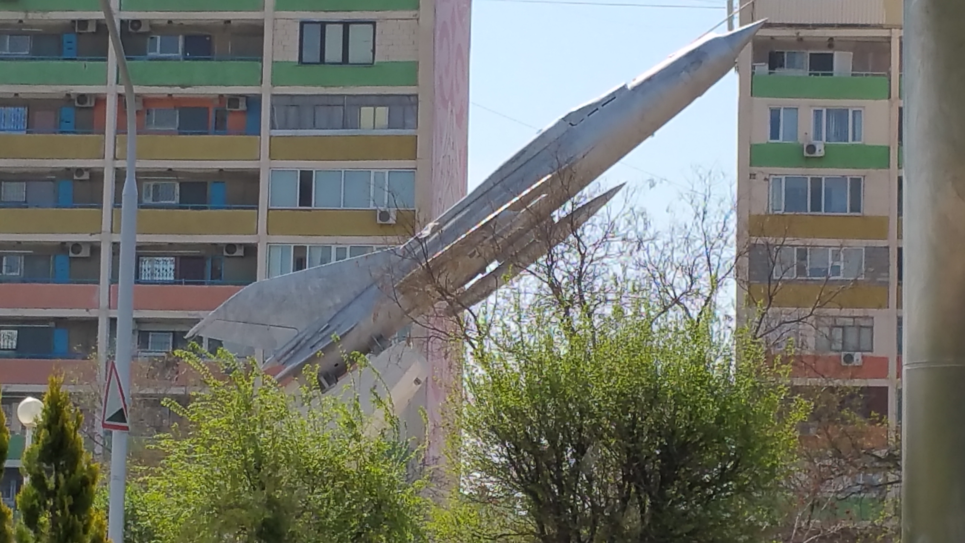 MIG fighter in Aktau, Kazakhstan (May, 2015)