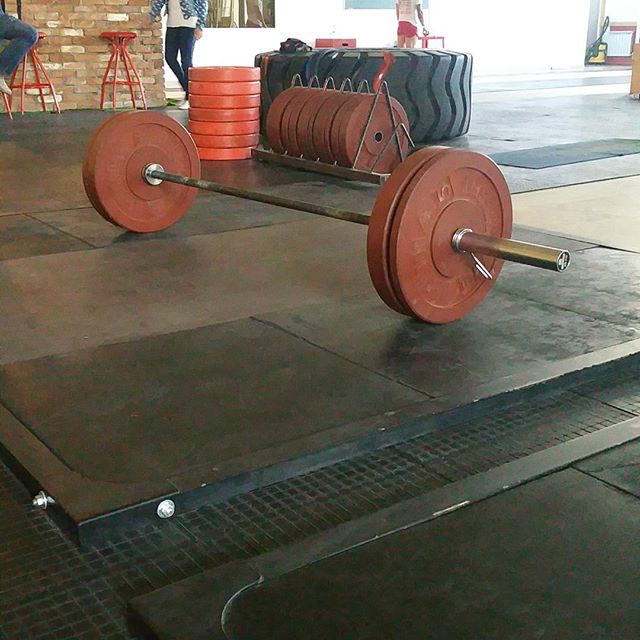 New plates at Reactor Crossfit - Almaty, Kazakhstan