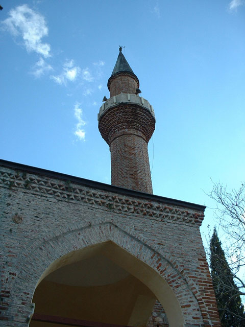 Minaret Suleymaniye Camii - Alanya, Turkey.