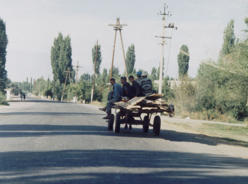 Kyrgyz Mercedes - Talas, Kyrgyzstan.