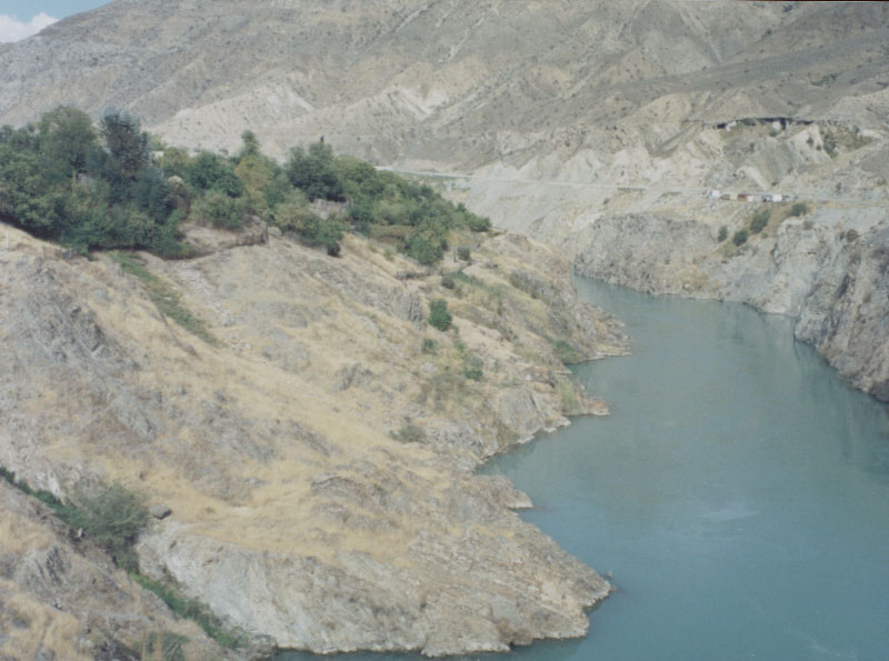 Naryn River - Tash-Komur, Kyrgyzstan.