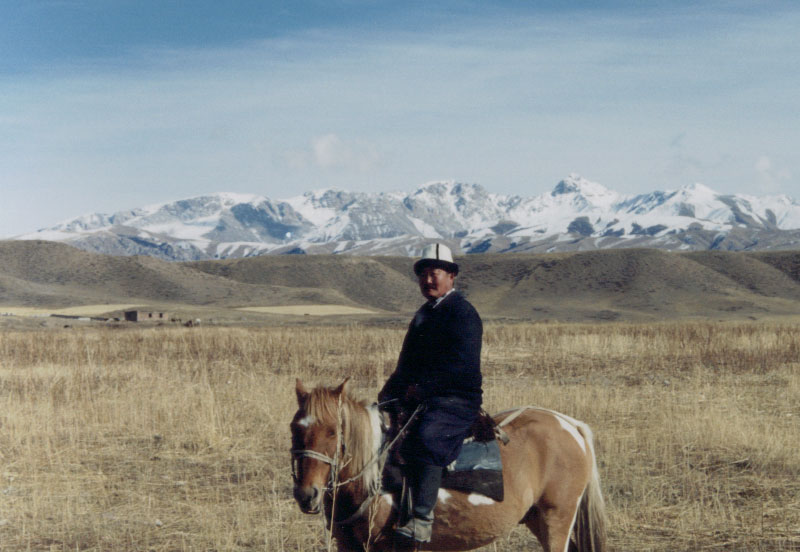 On the way to Naryn, Kyrgyzstan.