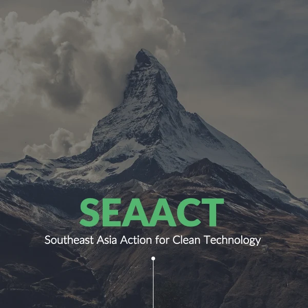 SEAACT Southeast Asia Action for Clean Technology website.