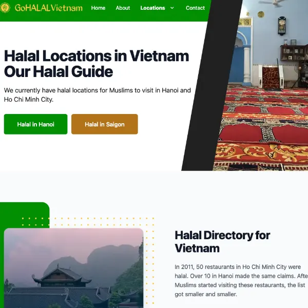 GoHALALVietnam GoHALALVietnam website.