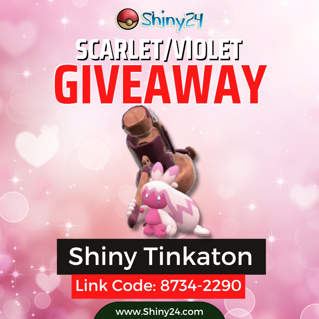 Shiny24 Shiny Tinkaton Pokemon Giveaway