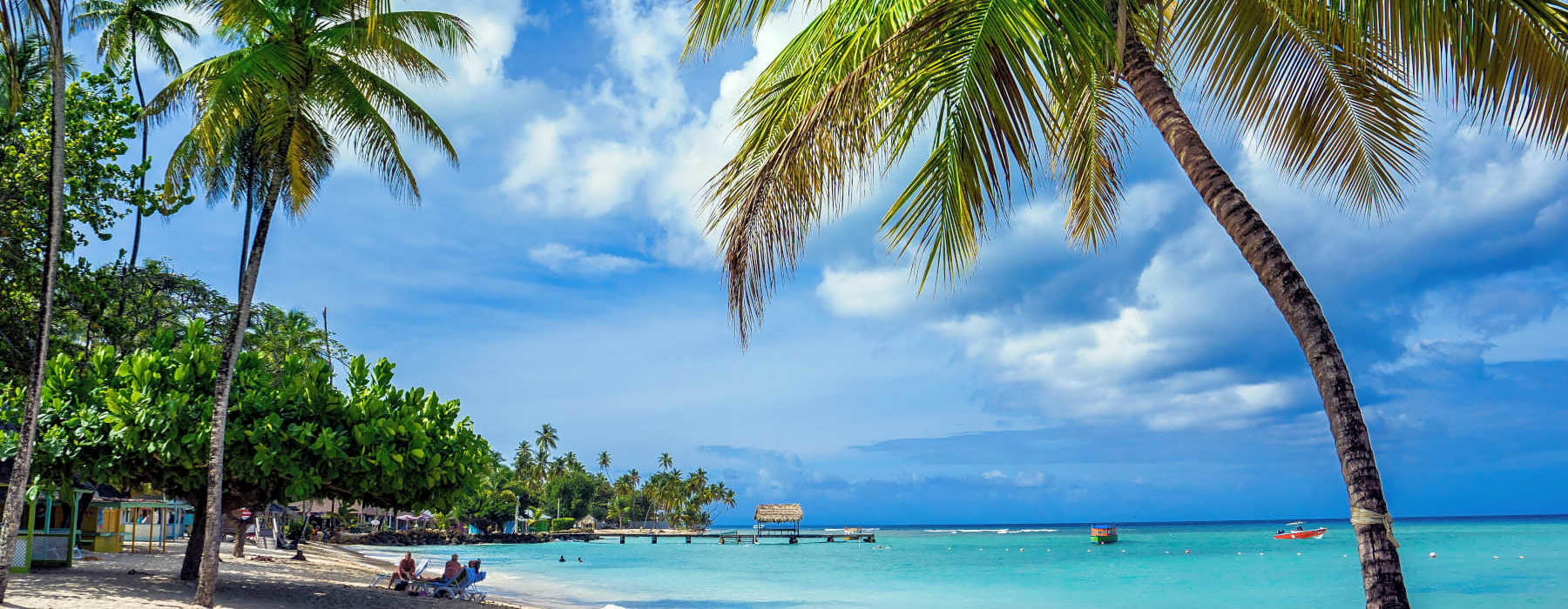 Pigeon Point Tropical Beach, Tobago, Republic of Trinidad and Tobago, Southern Caribbean