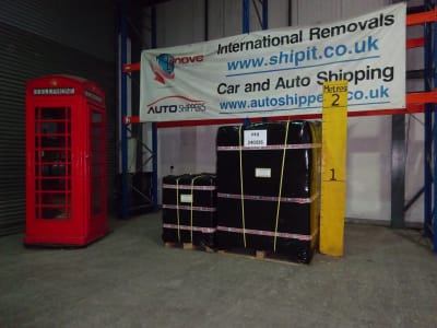 2 pallets, 3.75 cbm, shipped from the UK to Tokyo, Japan by 1st Move International