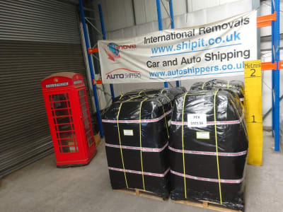 4 pallets, 13.445 cbm, shipped from the UK to Doha, Qatar by 1st Move International