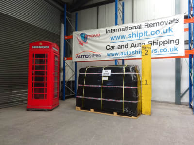 1 pallet, 4.773 cbm, shipped from the UK to Tokyo, Japan by 1st Move International