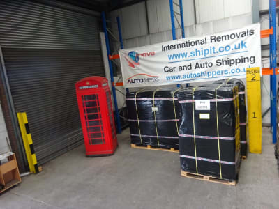 3 pallets, 11.69 cbm, shipped from the UK to Singapore, Singapore by 1st Move International