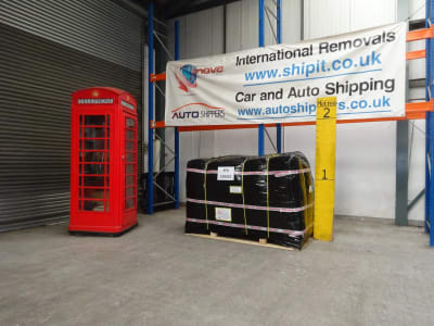 1 pallet, 3.67 cbm, shipped from the UK to Kuwait by 1st Move International