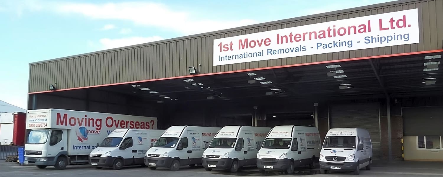 The 1st Move International warehouse