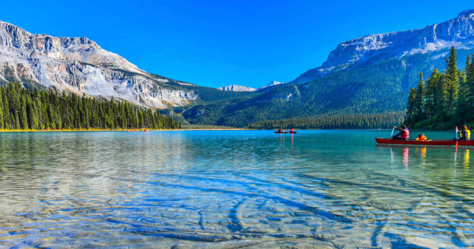 Lake in Canada