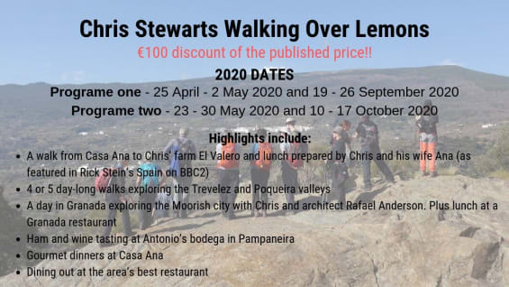 Casa Ana Walking Week June 2019