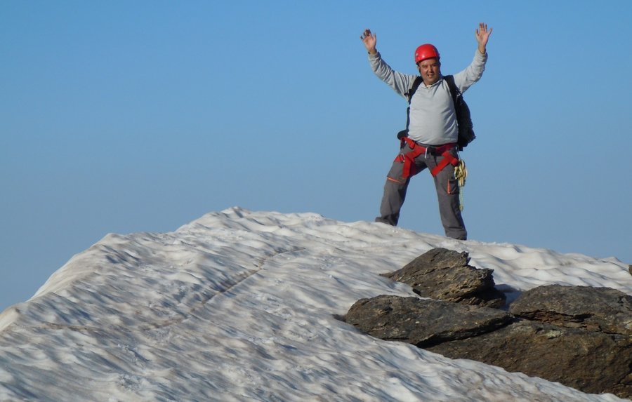 Pepe on Tajos de la Virgen ridge