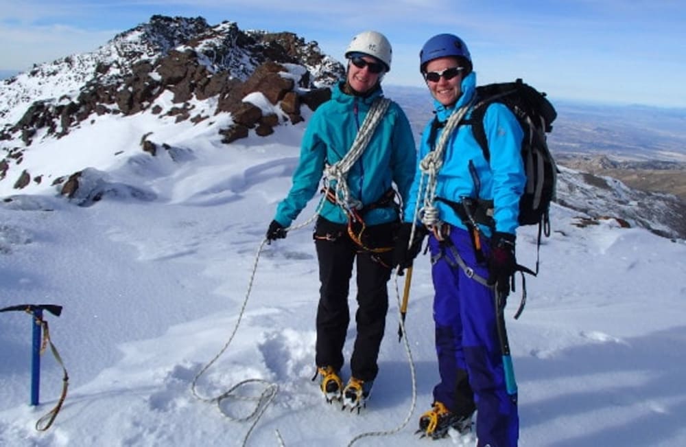 Winter Mountaineering in the Sierra Nevada, Spain