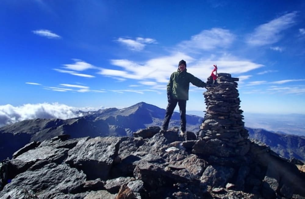 Los Tres Picos, Mulhacen, Veleta, Alcazaba