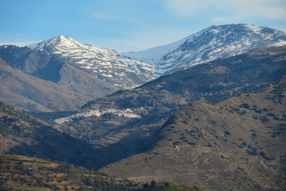 The town of Capileira in the Alpujarras