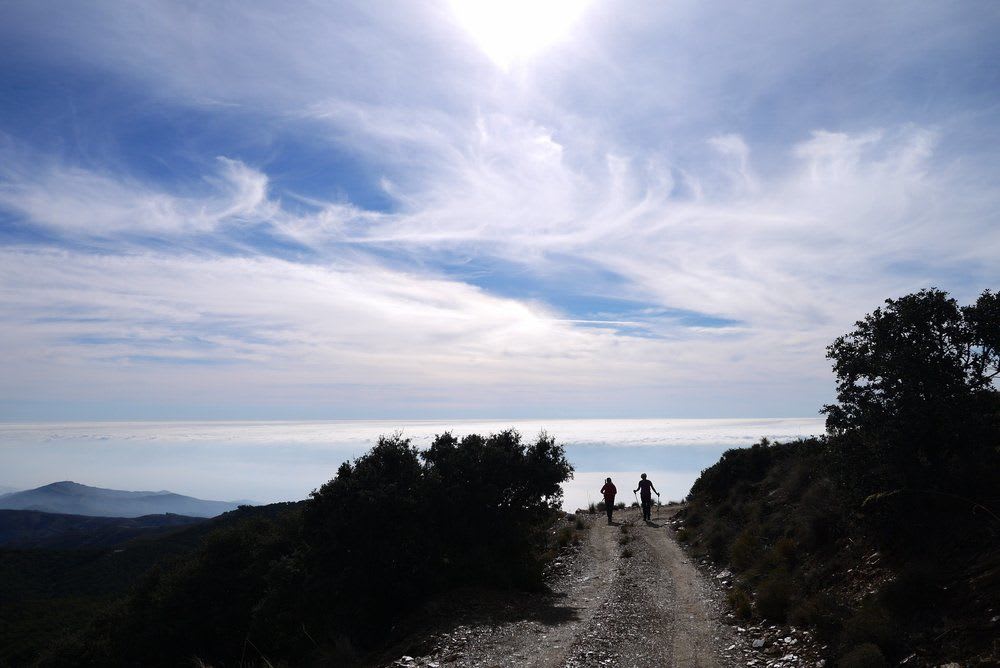 Looking back to the Mediterranean Sea