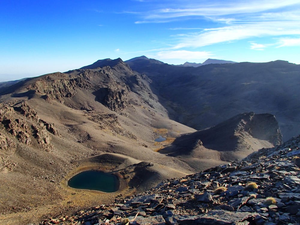 Ultra trails in the Sierra Nevada