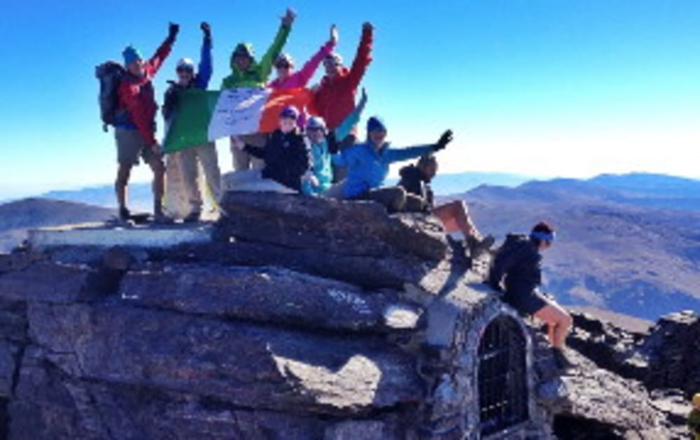 Mulhacen, highest peak in mainland Spain