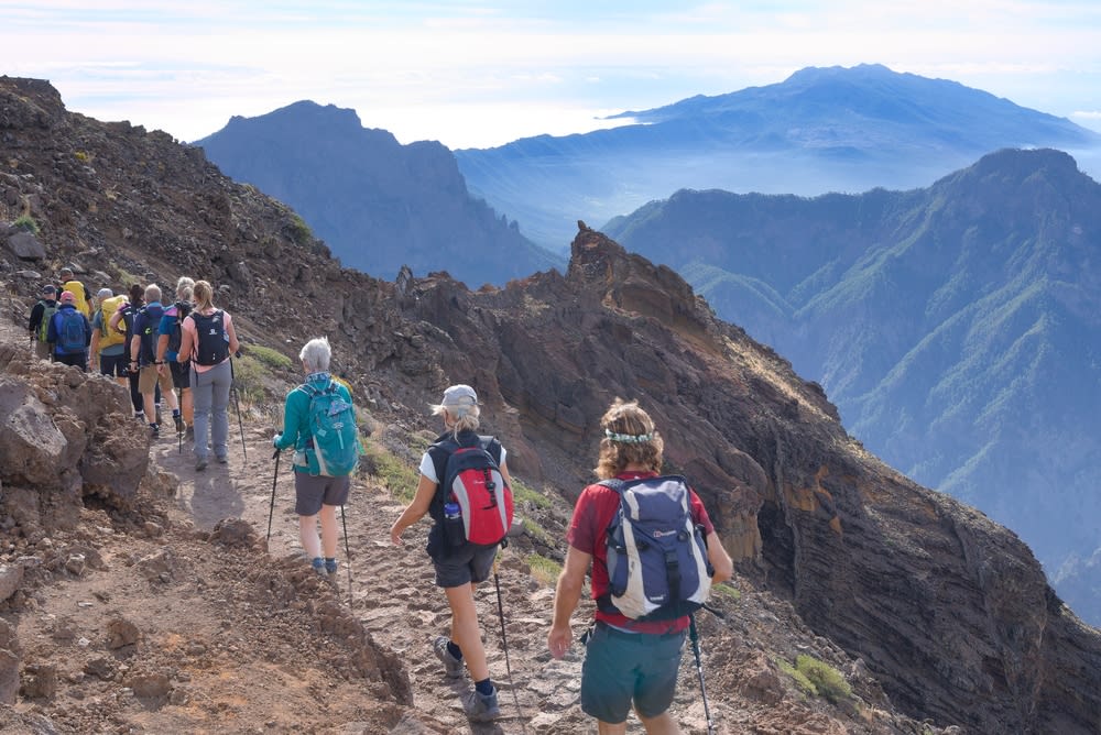 Peaks and forests of La Palma