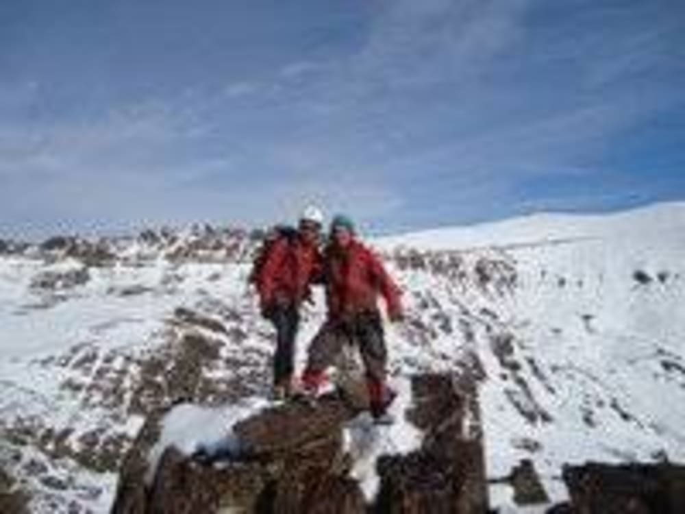 Alpine ridge of Los Raspones