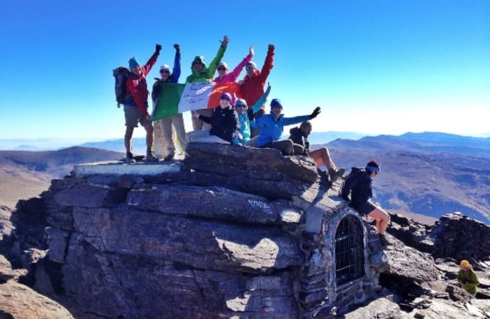 Summit Mulhacen in Summer