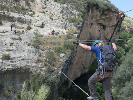 Himalayan Cable Bridge Lecrin Valley