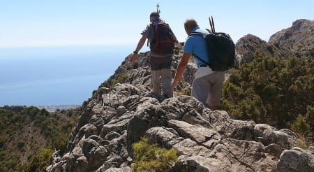 A walk up the peak of La Concha in the Sierra Blanca