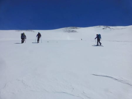 Ski Touring on the Cerro de Caballo, Sierra Nevada