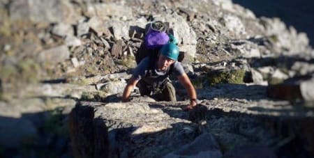 Ascent of the Espolón de la Caldera, Sierra Nevada