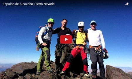 Video of the Espolón de Alcazaba, Sierra Nevada