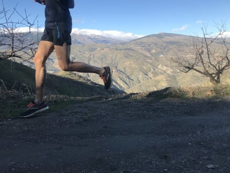 Guided trail running trips itineraries in Andalucia