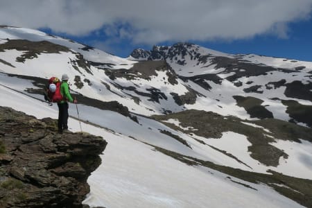 Quiet & unusual route up Mulhacen from Trevelez, Spain