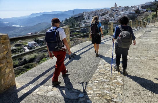 walk along the GR7 long distance path in the Alpujarras walk along the GR7 long distance path in the Alpujarras