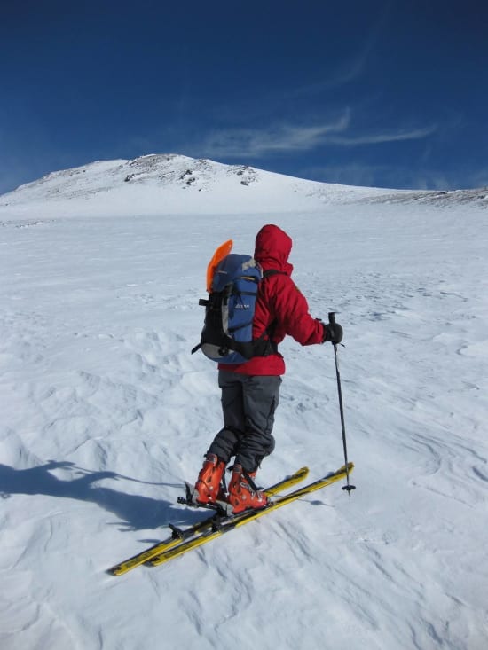 Skinning up the sw bowls of Mulhacen