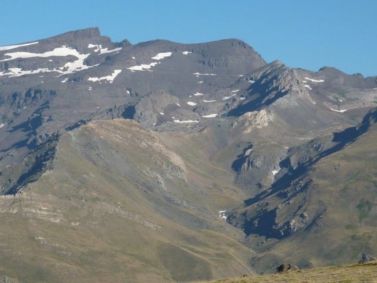 Veleta and Cerro de los Machos, upper Rio Chico