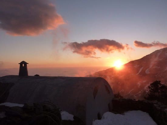 Sunset over the Mediterranean