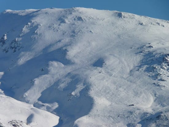 Relaxed ski touring on Cerrillo Redondo, Sierra Nevada