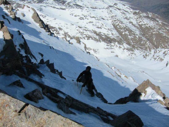 North face of Puntal de la Caldera