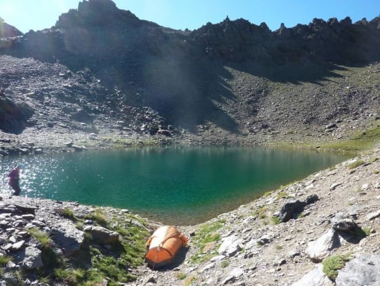 Laguna Cuadrada and an idyllic campsite location