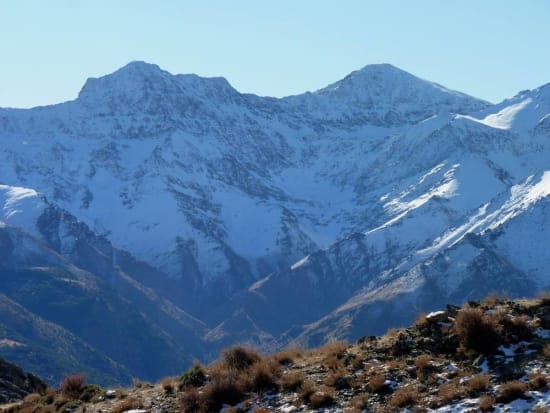 Best vantage point to view the North Faces, Sierra Nevada