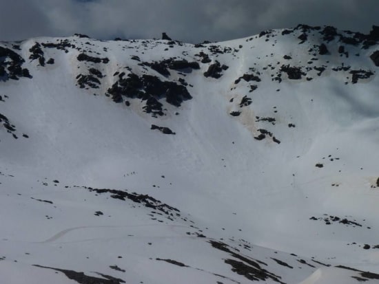 The marvellous Tajos de la Virgen ridge