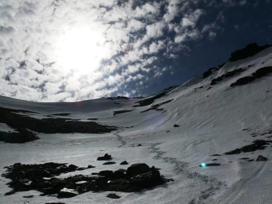 The slopes to Collado de Caballo