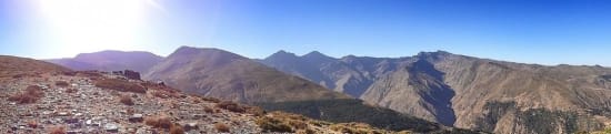 The view south from Loma de los Cuartos