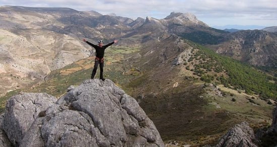 New scrambling in the Sierra de Huetor N of Granada